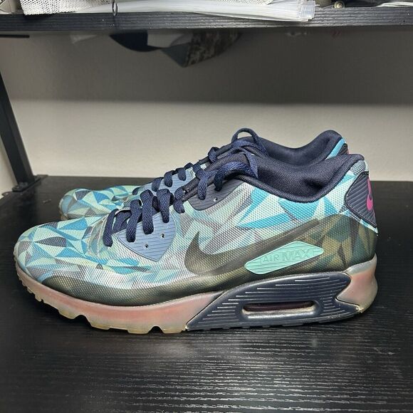 Nike Air Max 90 Ice New Slate Sneakers 2013 631748-400 Mens Size 12 - Picture 8 of 14